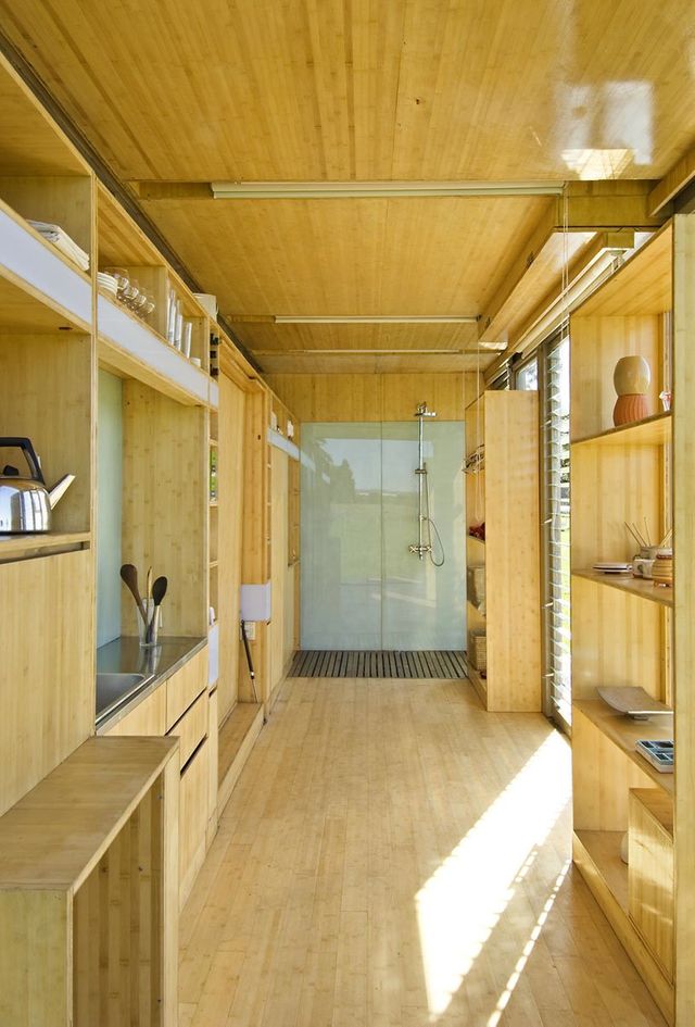Shipping Container Interior Examples