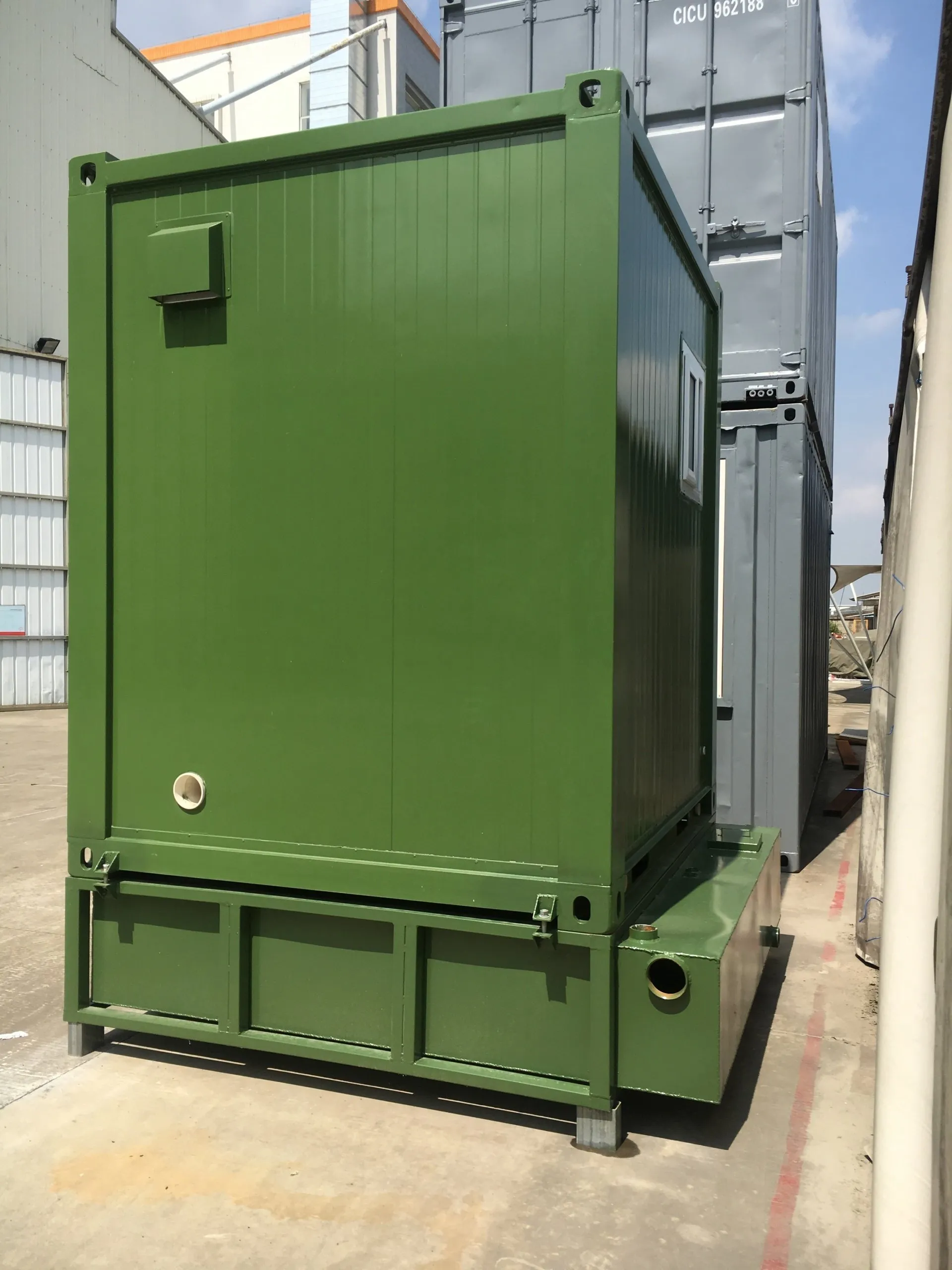 Container Toilet and Shower