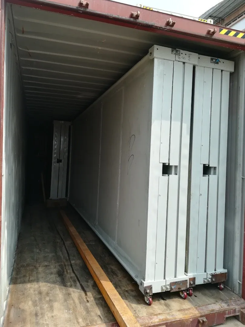 Emergency container shelter