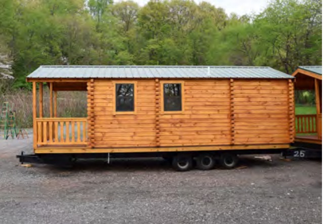 Tiny House Log Cabin